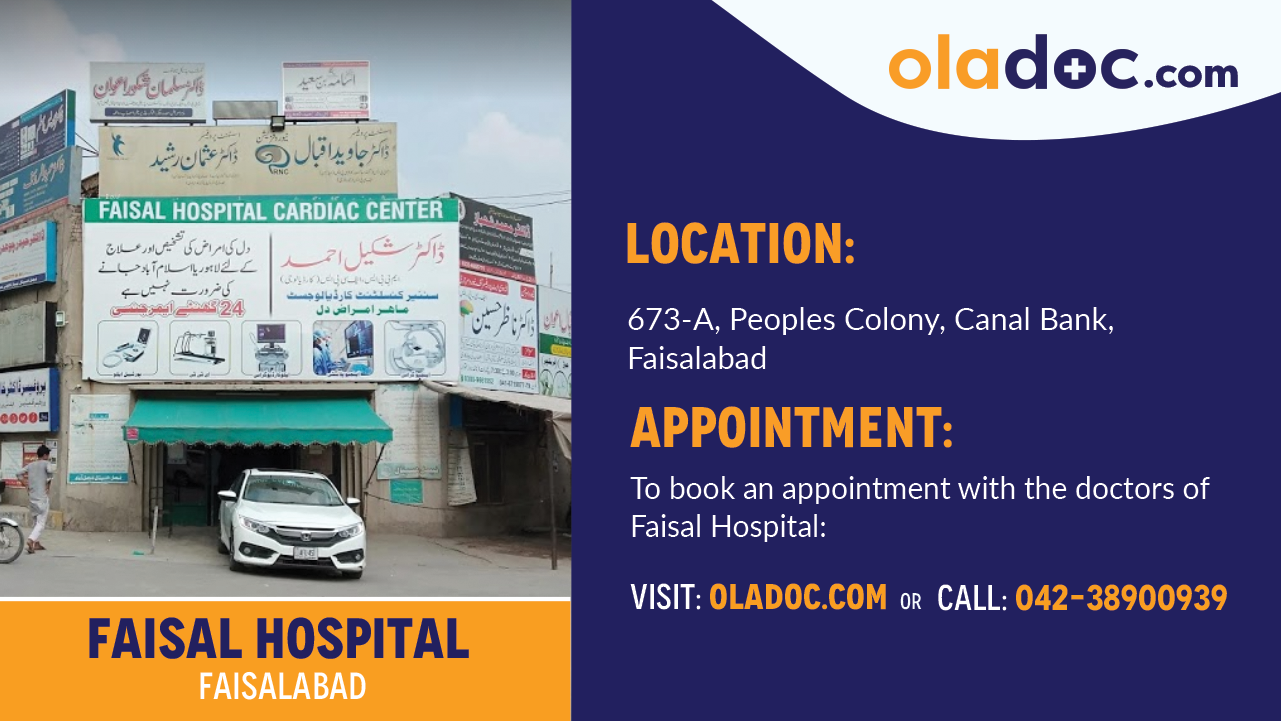 Location Of Faisal Hospital Faisalabad 
